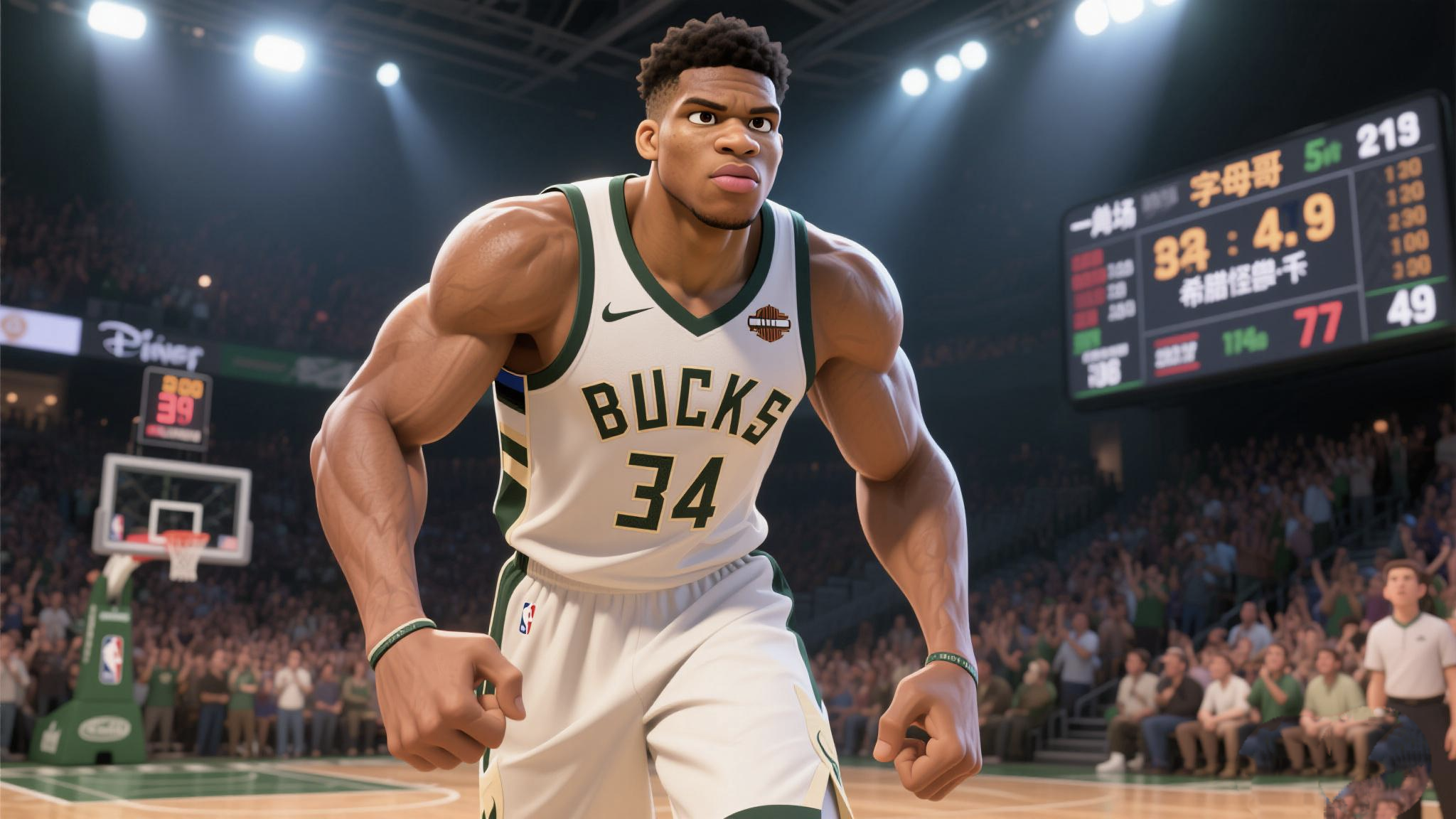 步行者轻取火箭，字母哥刷新纪录