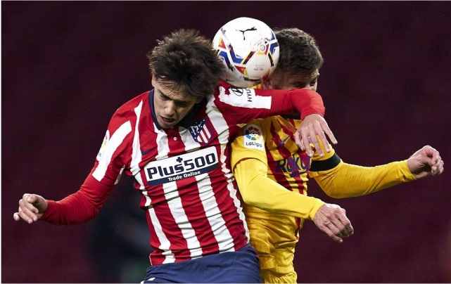 法国翻盘马德里竞技，皮克扛起全队